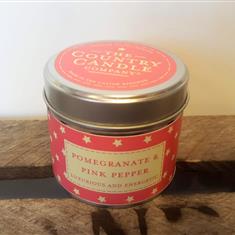 Scented Candle, Pomegranate &amp; Pink Pepper