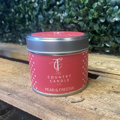 Pear &amp; Freesia scented candle