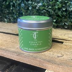 Lime, Basil &amp; Mandarin scented candle